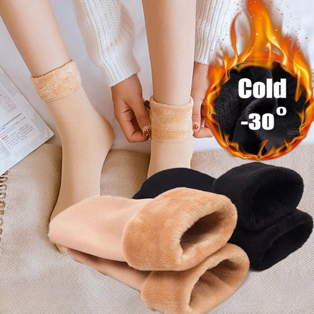 Pack 12 Calcetines Térmico Suaves Mujer