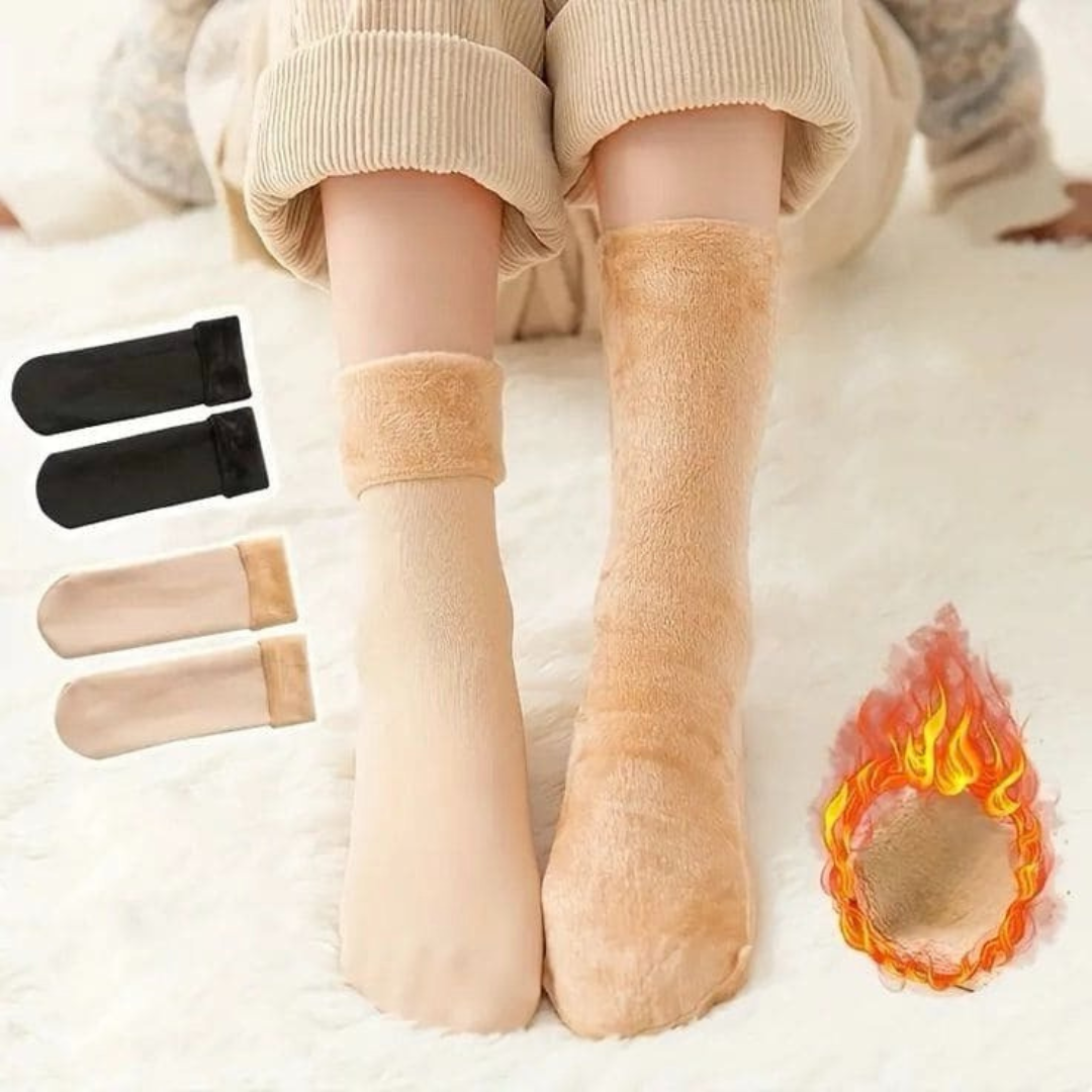 Pack 12 Calcetines Térmico Suaves Mujer