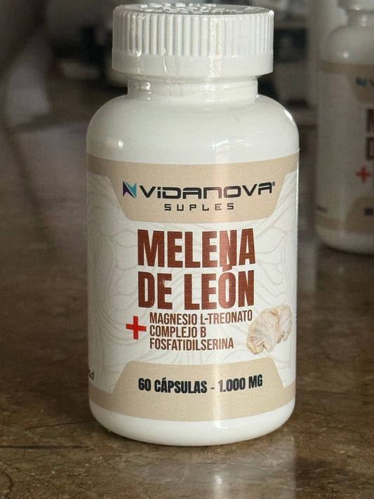 MELENA DE LEON FORTIFICADA Potencia tu Cerebro y Recupera tu Memoria