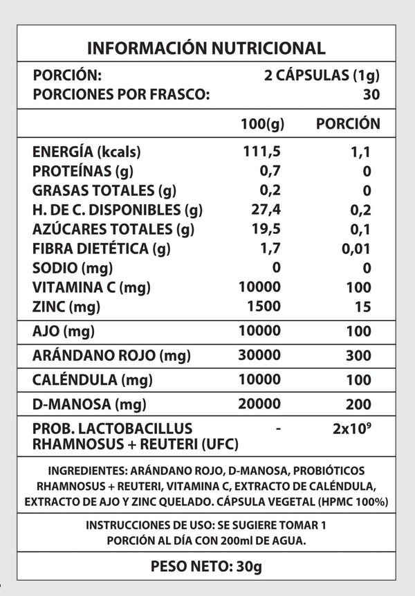 Cápsulas Salud Femenina