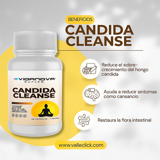 CANDIDA CLEANSE: Adiós a la Candida, hinchazón y antojos