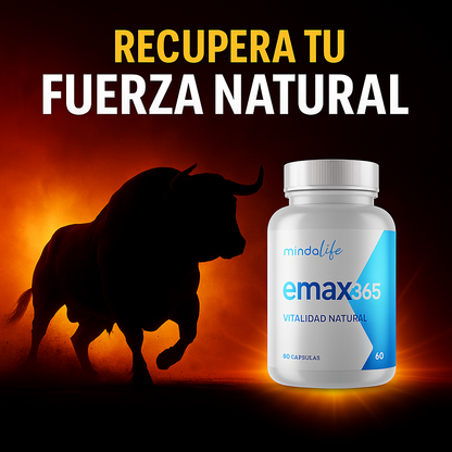 EMAX 365 – Suplemento Premium para Potencia y Vitalidad